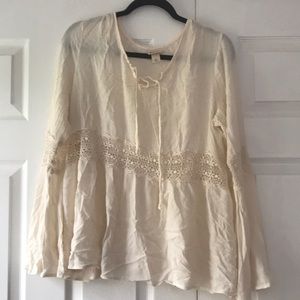 Peasant style top